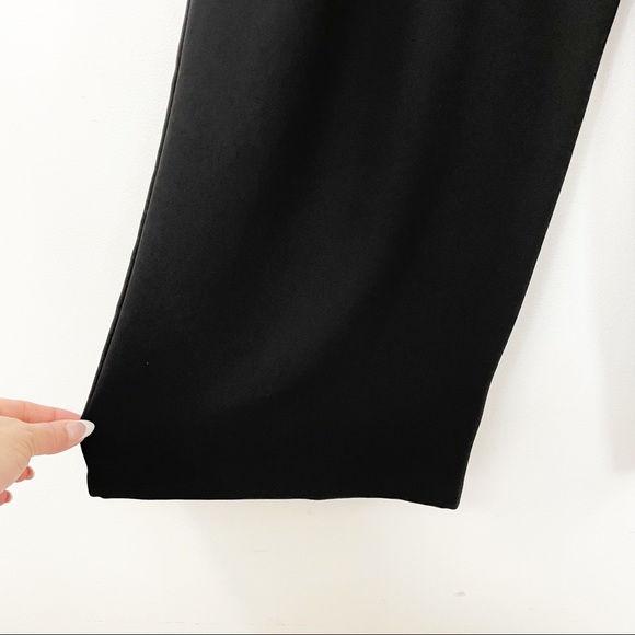 ZARA Wide Leg Crop Paper Bag Waist Pants Size L - Picture 5 of 10